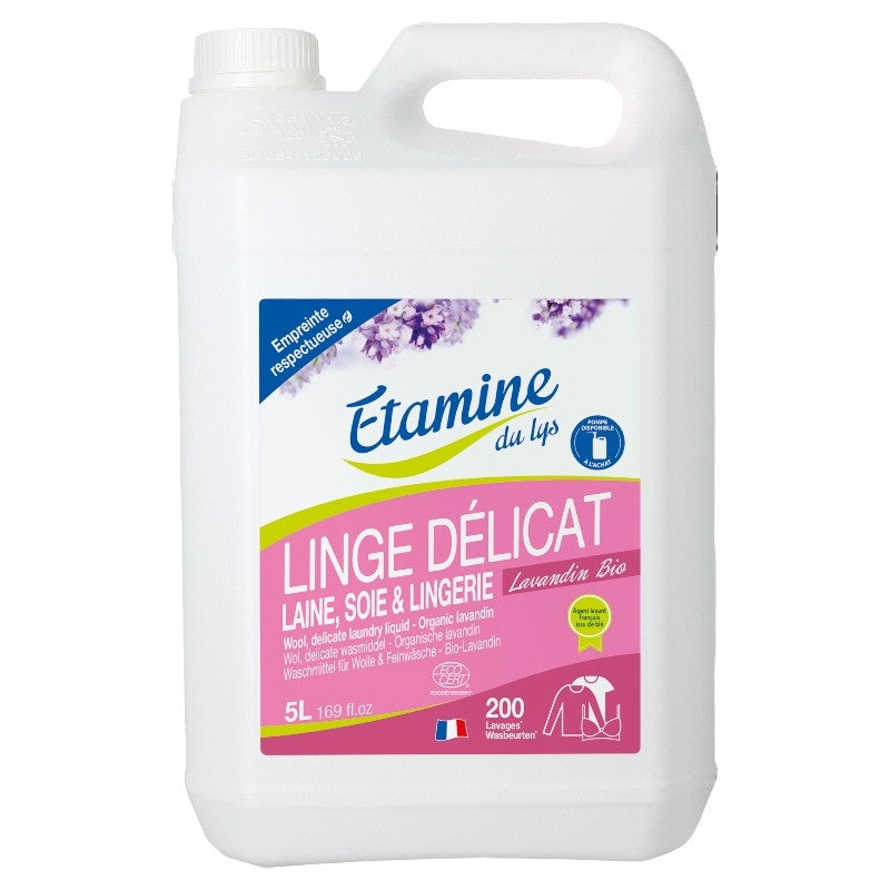 Etamine du Lys - Umweltfreundliches Woll- und Feinwaschmittel mit Lavendel 5l