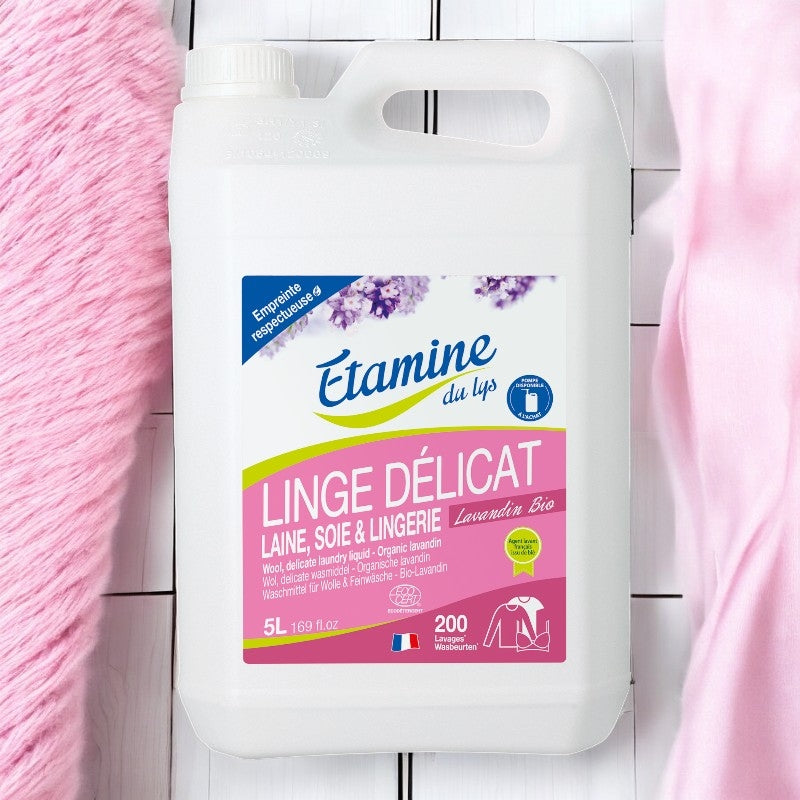 Etamine du Lys - Umweltfreundliches Woll- und Feinwaschmittel mit Lavendel 5l
