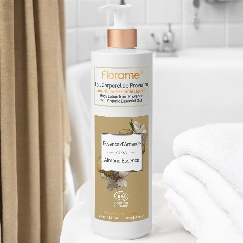 Florame - Körpermilch Mandel-Essenz BIO 400ml