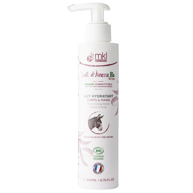 Lait corps hydratant BIO lait d'ânesse