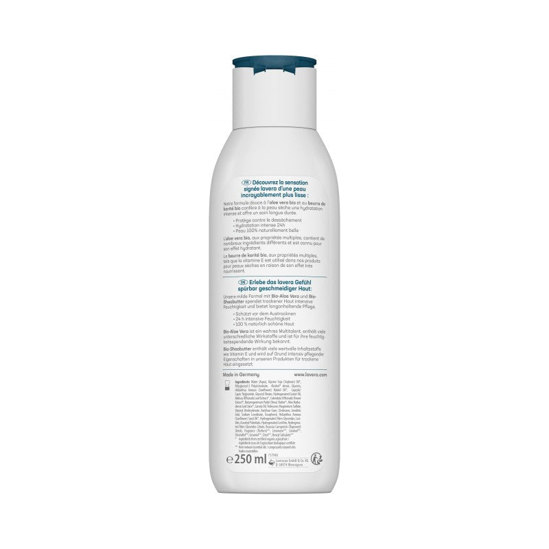 Lavera - Lait crème riche BIO aloe vera & beurre de karité 250ml
