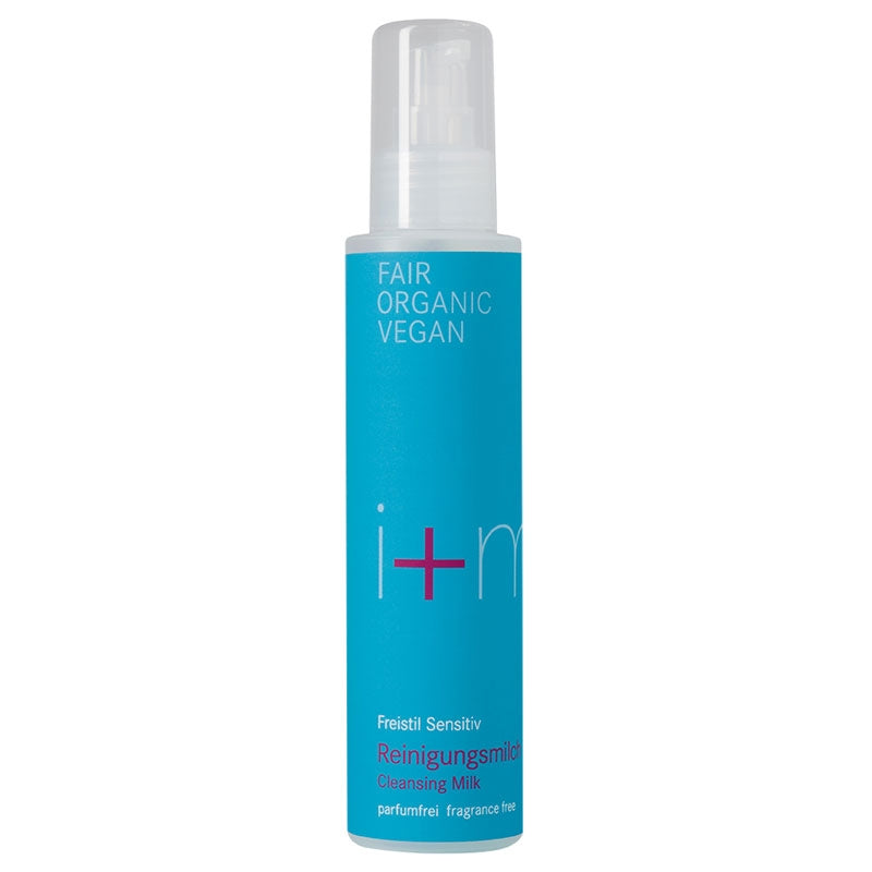 i+m Naturkosmetik Berlin - Lait nettoyant sans parfum BIO jojoba, amande & aloe vera 150ml
