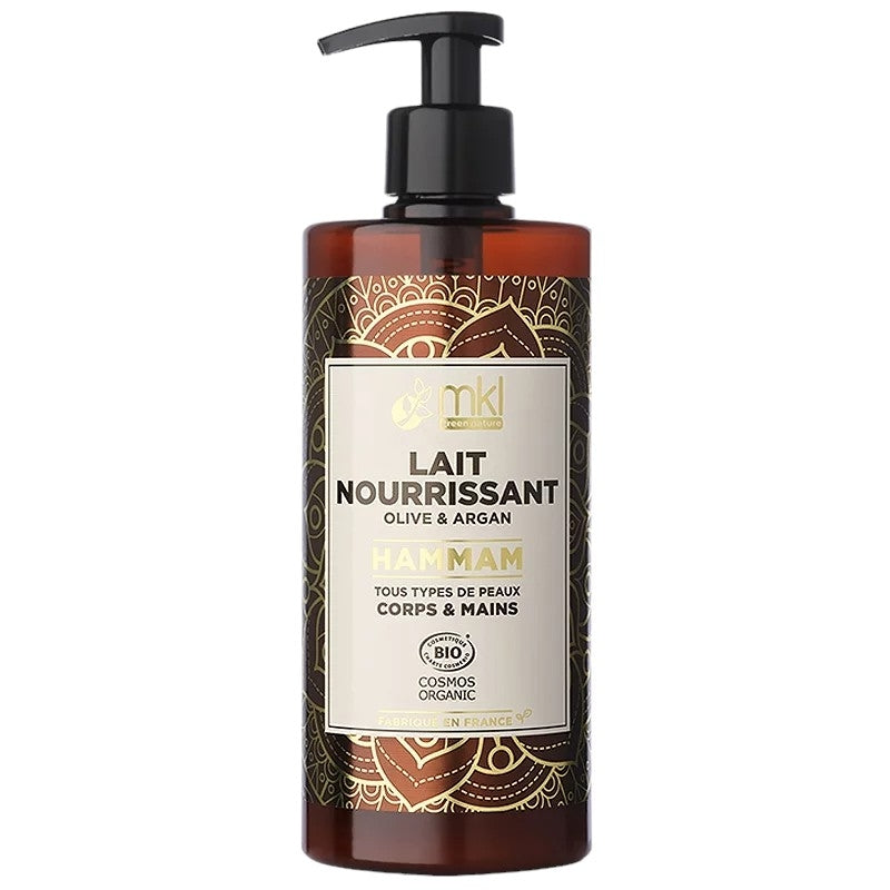 MKL Green Nature - Lait nourissant hammam BIO olive & argan 400ml