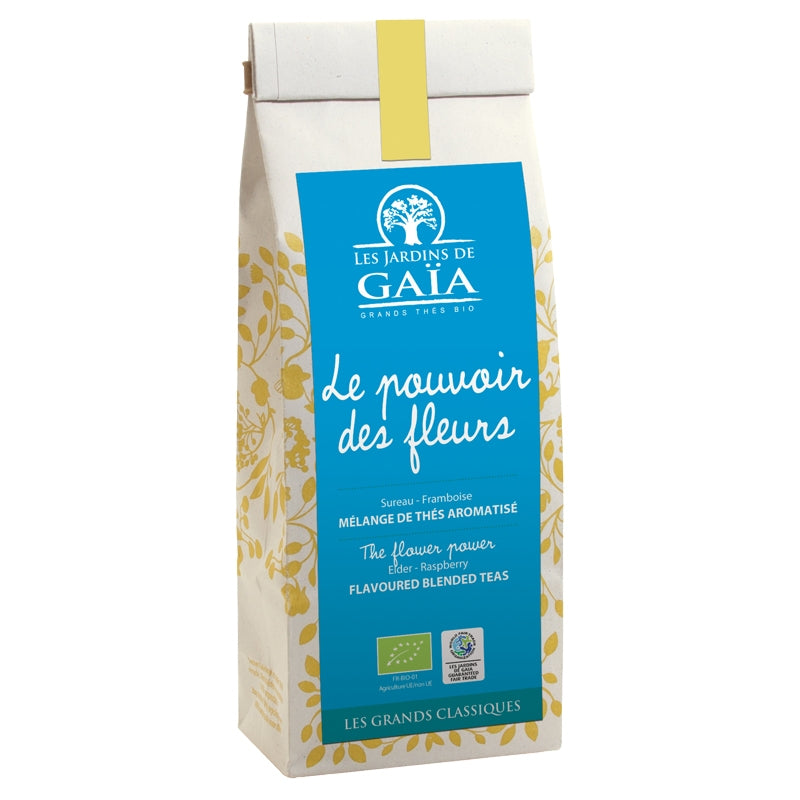 Les Jardins de Gaïa - Die Kraft der Blüten Bio-Holunderblütentee-Mischung 50g