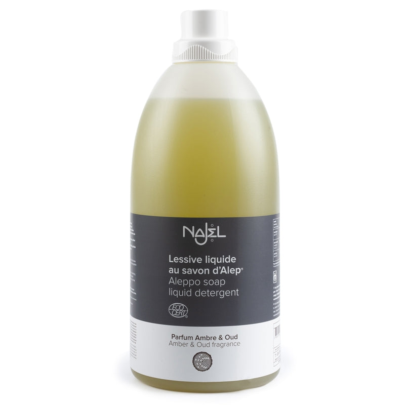 Lessive au savon d'Alep parfum ambre & oud 2l - Najel