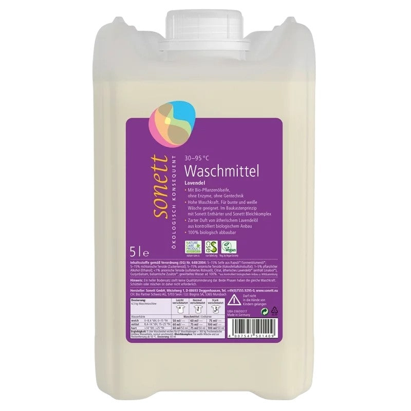 Lessive liquide lavande ECO 5l - Sonett