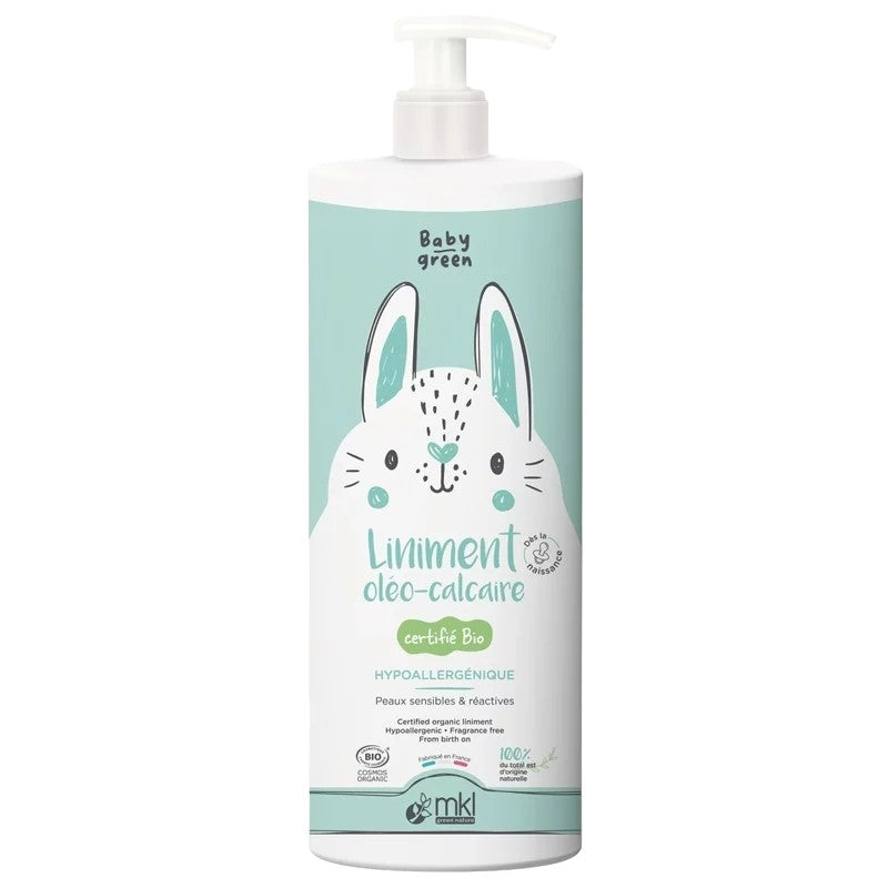 MKL Green Nature - Liniment oléo-calcaire bébé BIO olive 900ml