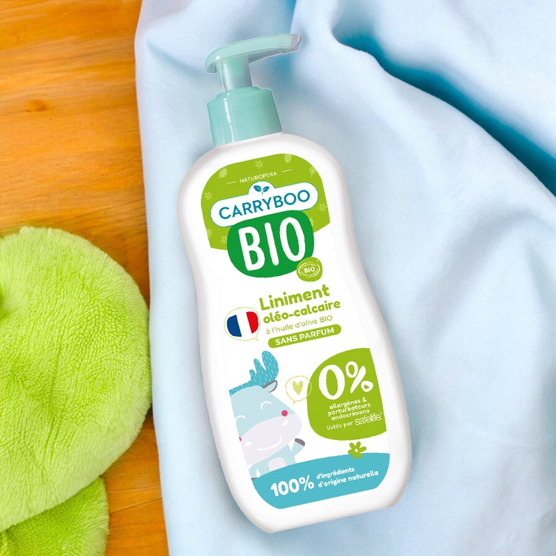 Carryboo - Bio-Olivenöl-Kalk-Liniment - 450ml