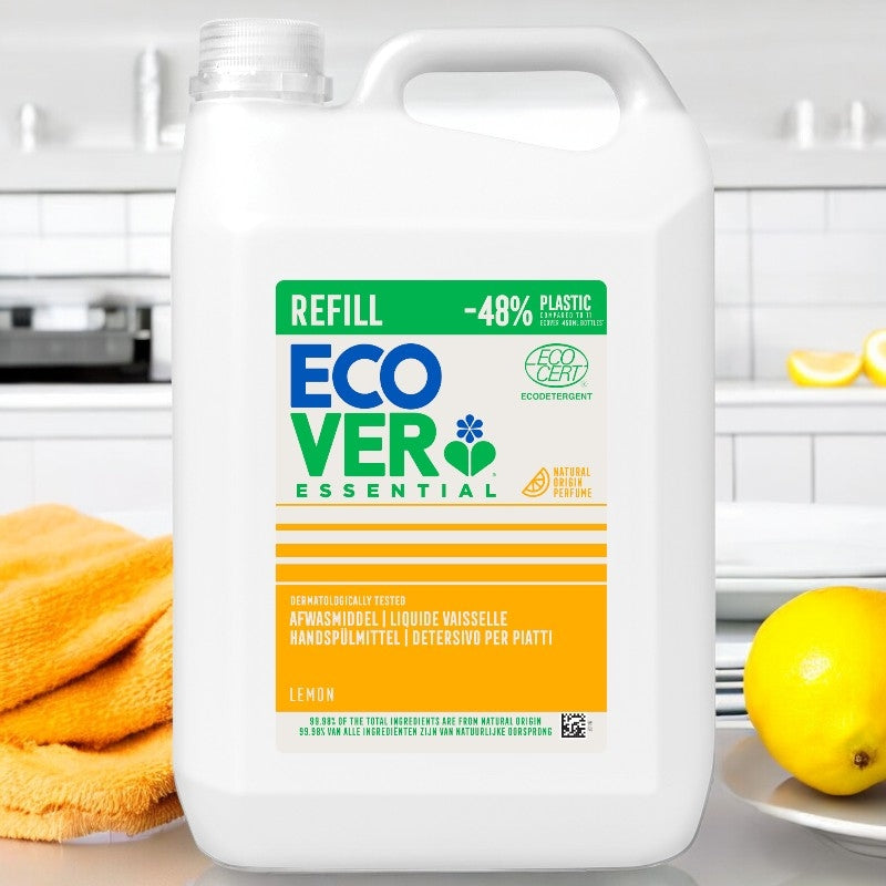 Ecover - Liquide vaisselle citron écologique 5l