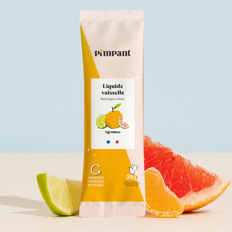 Liquide vaisselle recharge à diluer ECO agrumes
