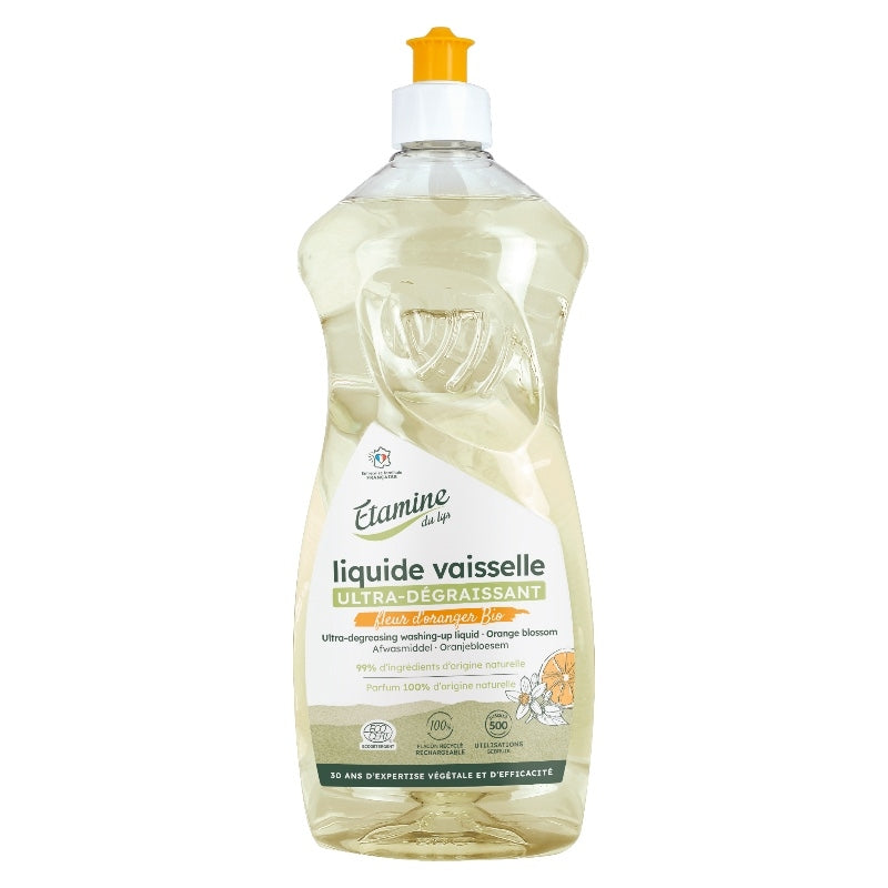 Etamine du Lys - Liquide vaisselle ultradégraissant fleur d'oranger 1l