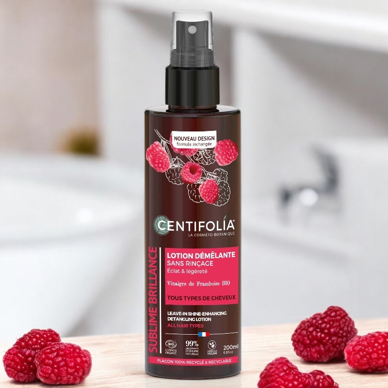 Centifolia - Lotion démêlante sans rinçage BIO vinaigre de framboise 200ml