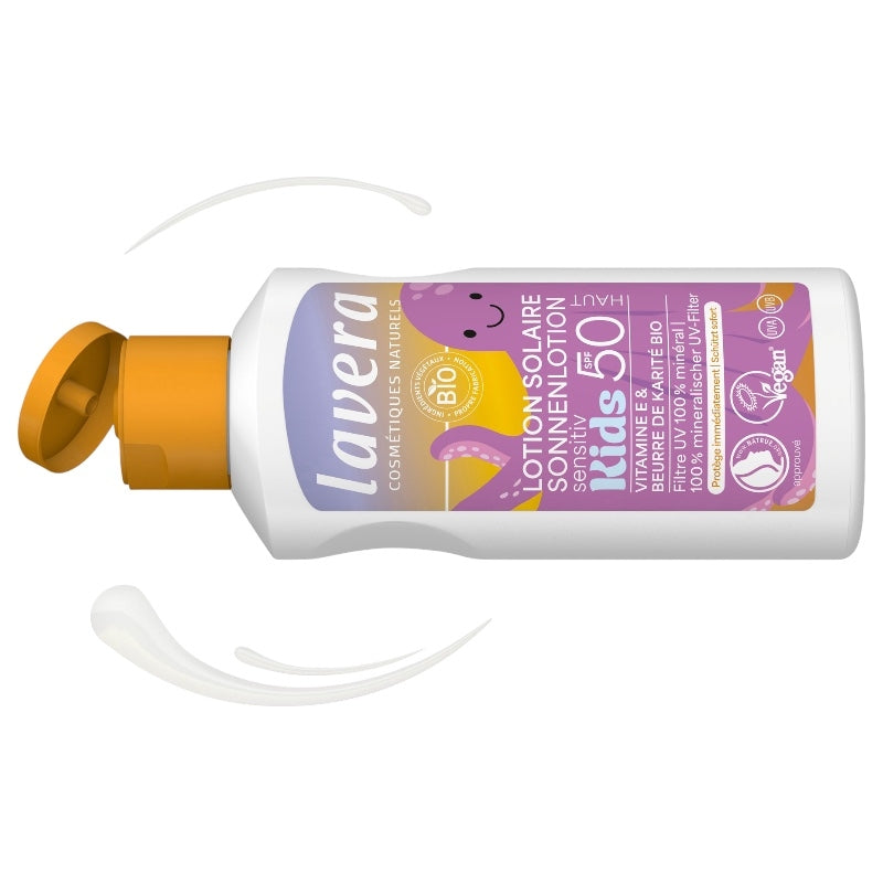 Lavera - Kinder Sonnenlotion sensitiv LSF 50 BIO 100ml