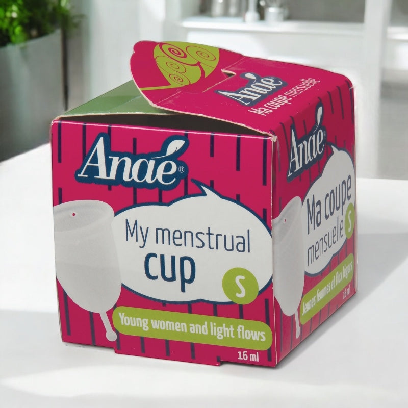 Anaé - Menstruationstasse Grösse S - medizinisches Silikon, in Frankreich gefertigt