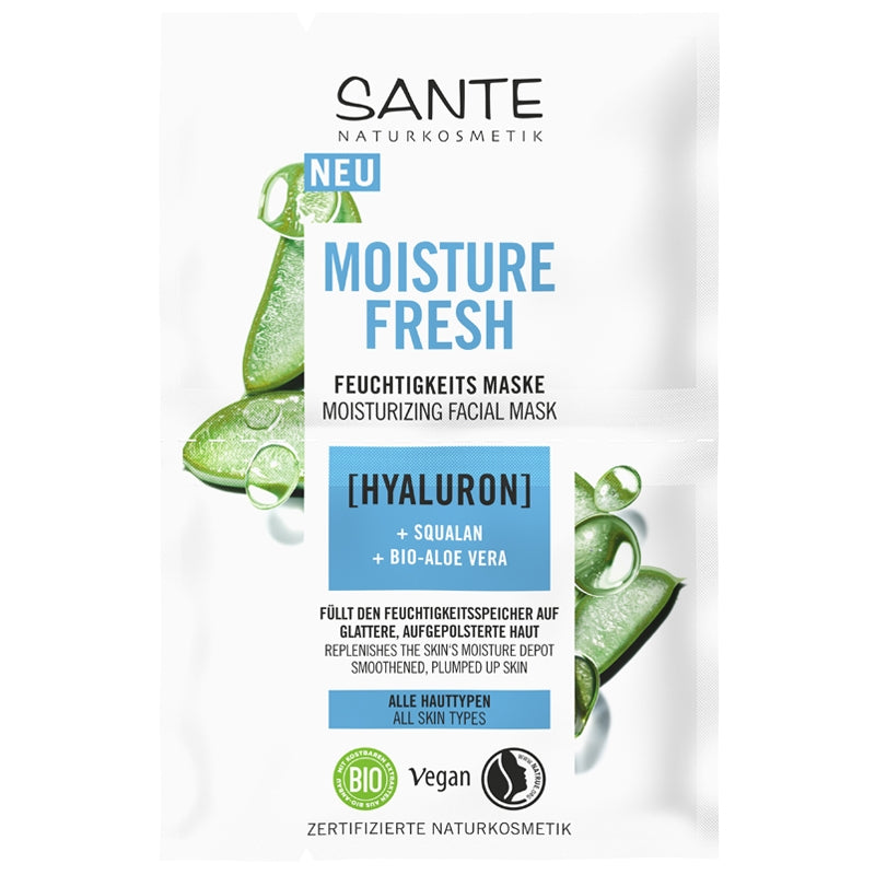 Feuchtigkeitsmaske Moisture Fresh Hyaluron & Aloe BIO