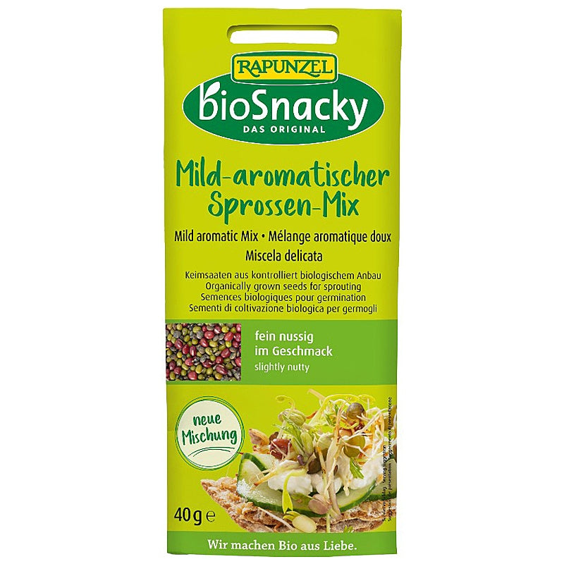 Mélange de graines à germer Aromatique doux BIO bioSnacky