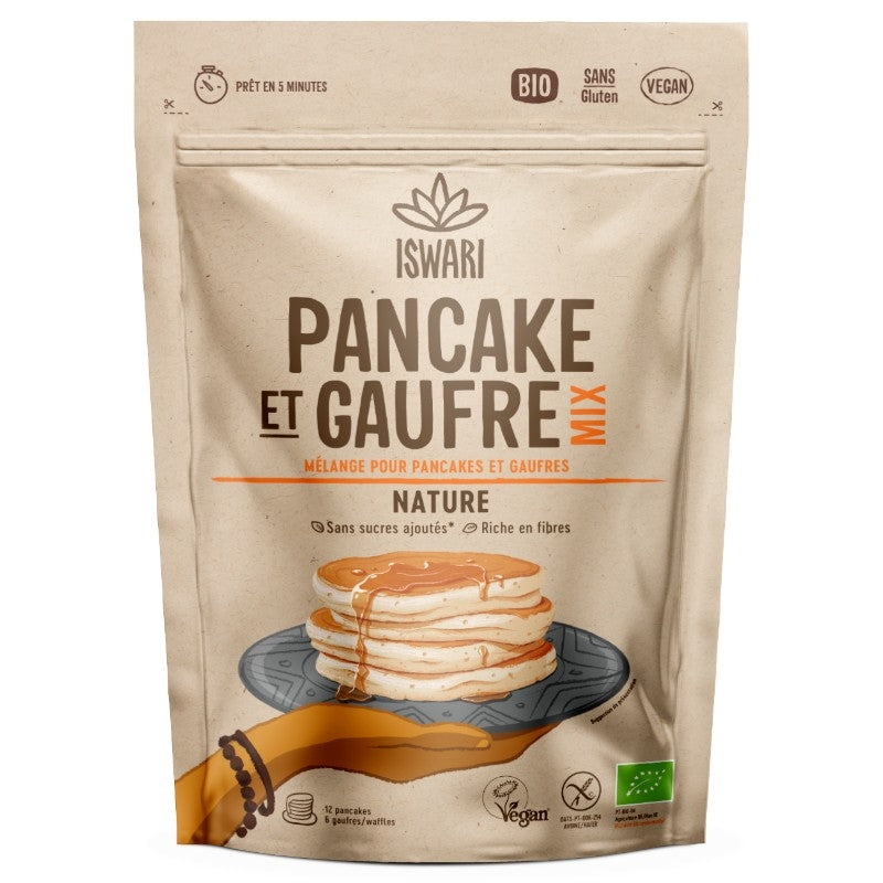 Iswari - Bio-Pfannkuchen- und Waffelmischung - 300g 300g