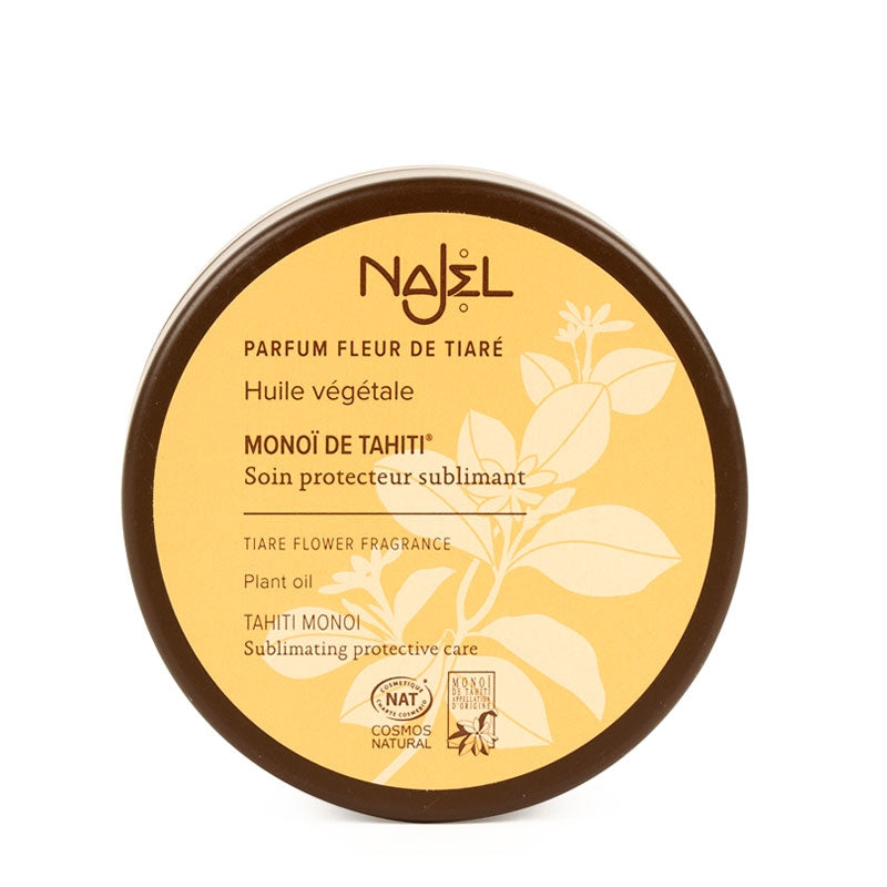 Monoï de Tahiti BIO - Pflanzenöl - mit Tiaré-Blüten-Duft - 100 g