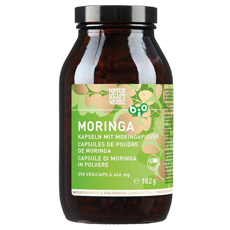 NaturKraftWerke - Bio-Moringa 390 Kapseln à 466mg