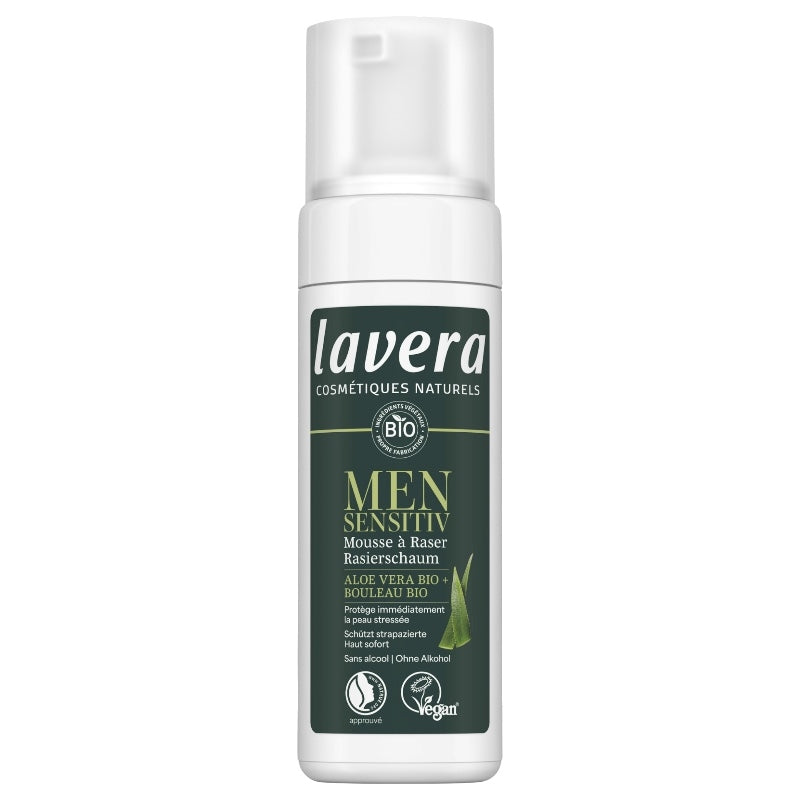 Lavera - Mousse à raser homme BIO aloe vera & bouleau 150ml