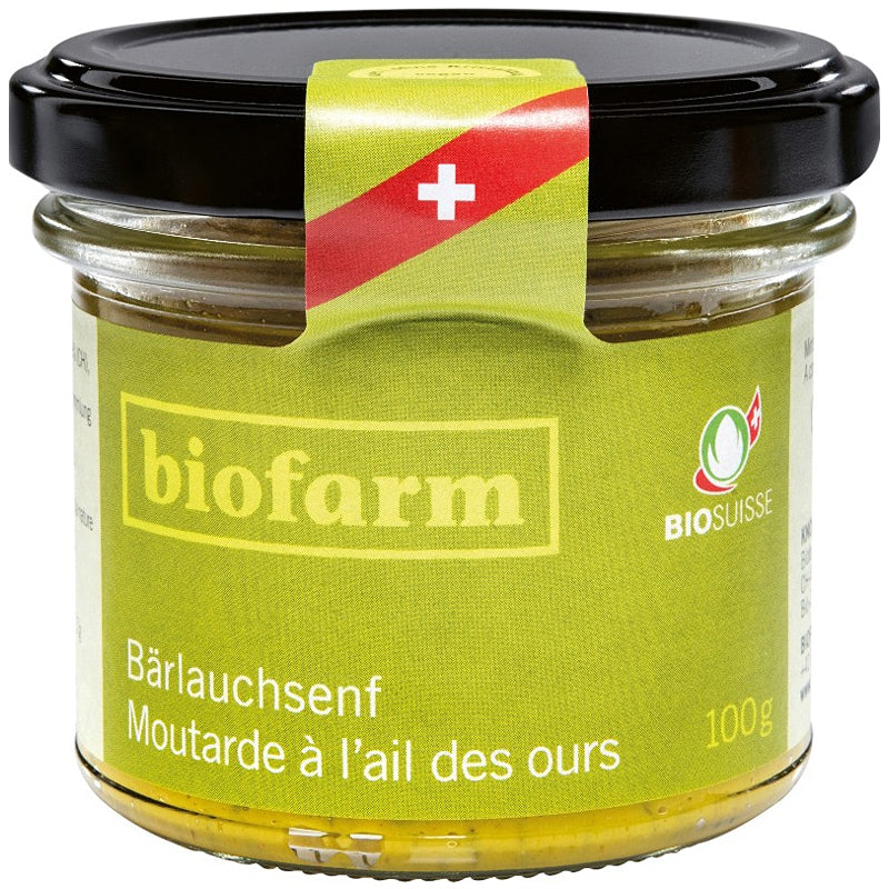 Biofarm - Bio-Schweizer Bärlauchsenf 100g