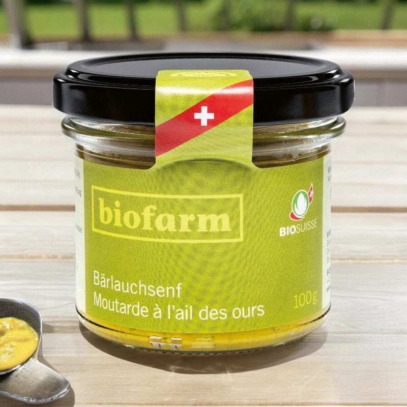 Biofarm - Bio-Schweizer Bärlauchsenf 100g