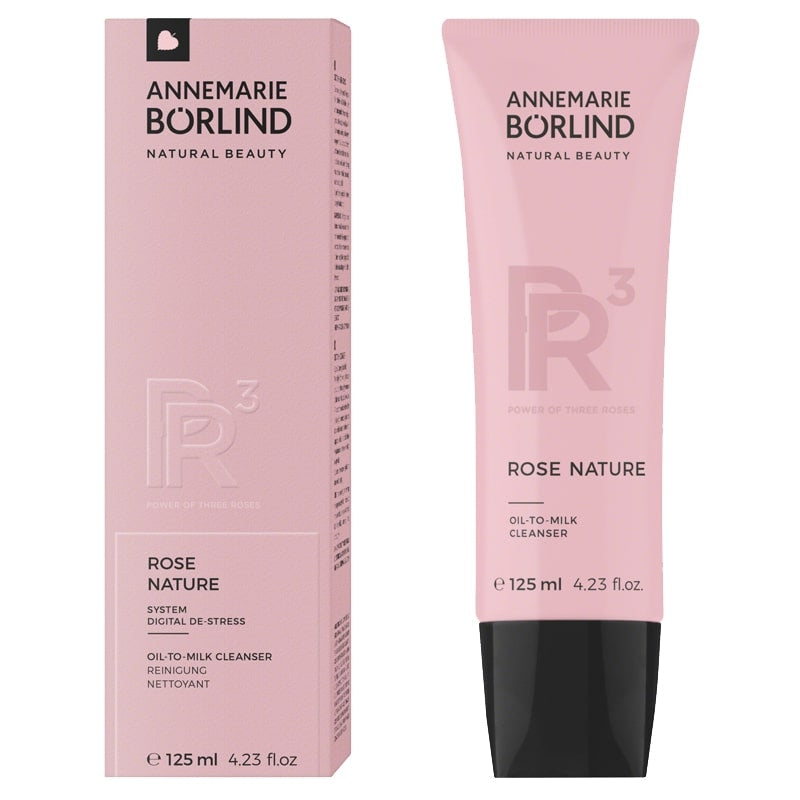 Annemarie Börlind - Öl-zu-Milch-Reiniger - Rose & Pfingstrose - System Digital De-Stress 125ml