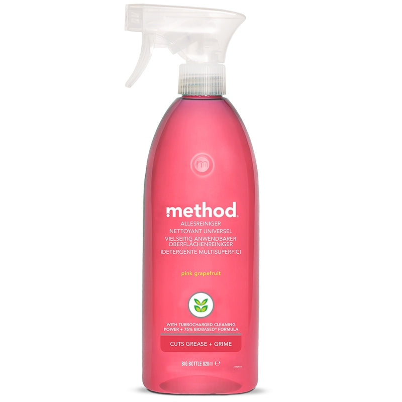 Nettoyant multiusages spray écologique pamplemousse rose