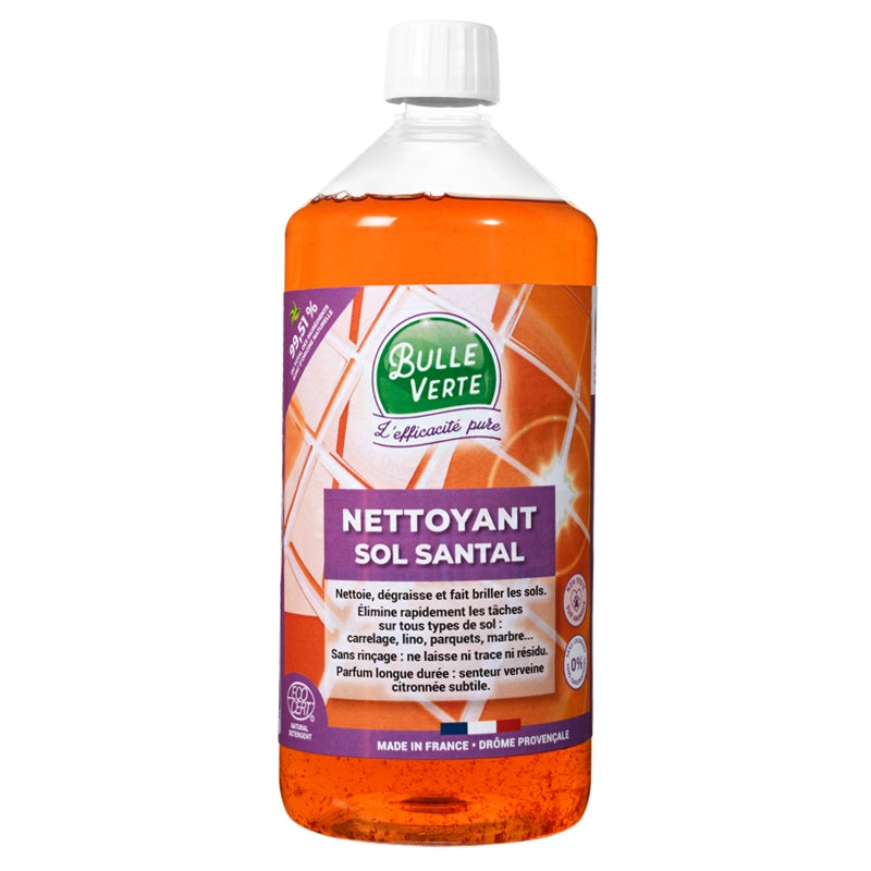 Bulle Verte - Nettoyant sols santal ECO - 1kg