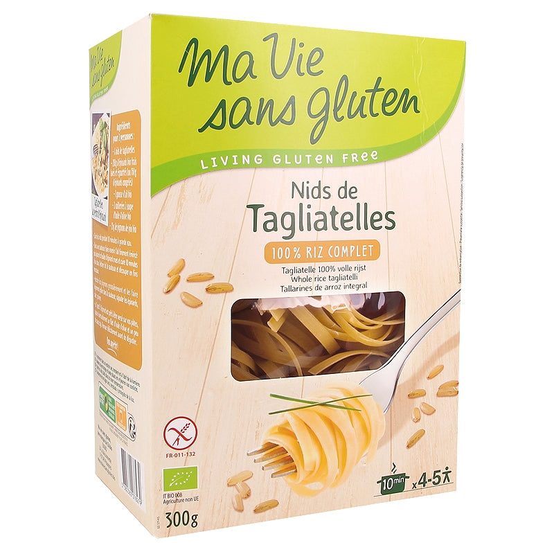 Ma vie sans gluten - Bio-Vollkornreis-Tagliatelle-Nester 300g