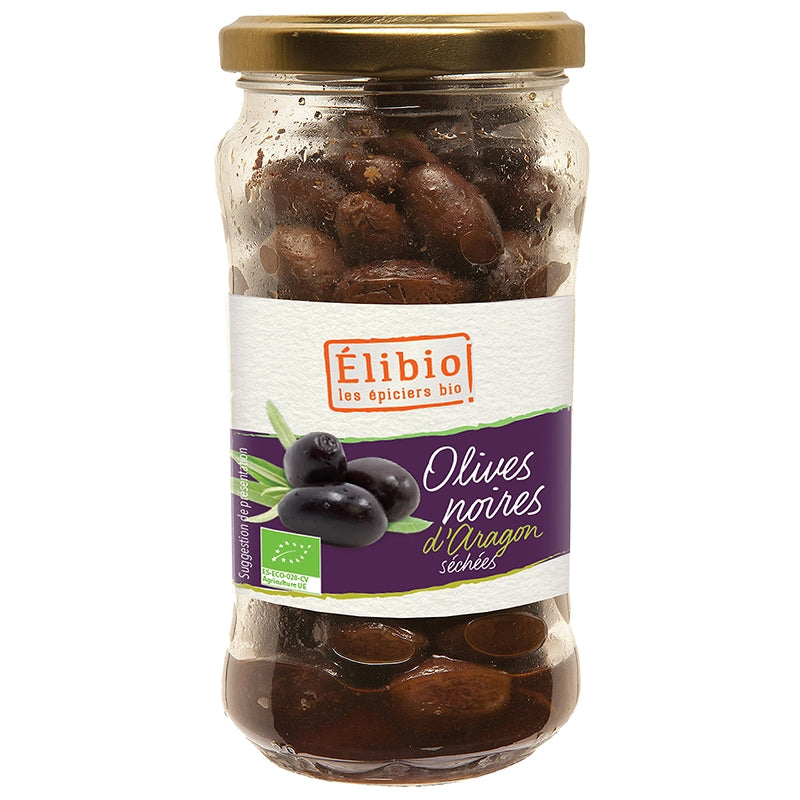 Elibio - Getrocknete Bio-Oliven aus Aragonien 210g