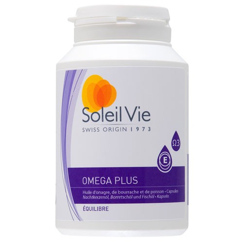 Omega plus - 120 Kapseln 686 mg - Soleil Vie
