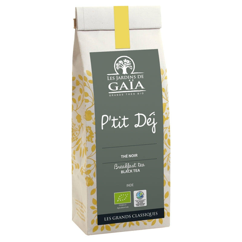 Les Jardins de Gaïa - Bio-Schwarztee-Frühstückstee 100g
