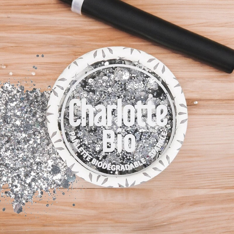 Charlotte Bio - Glitzer Silber Holo 4g