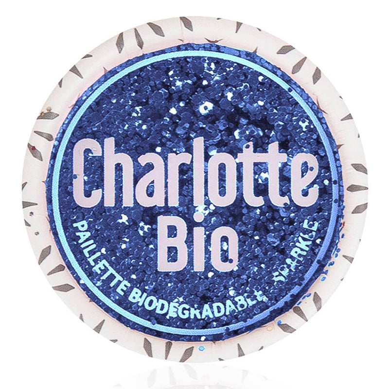 Charlotte Bio - Glitzer Blau 4g