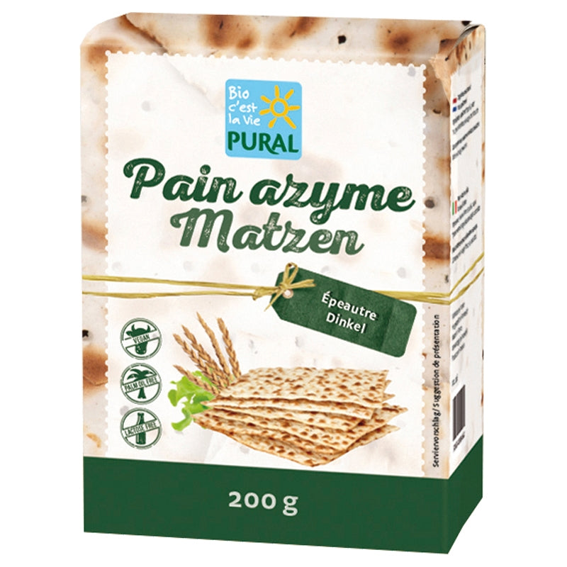 Pain azyme à l'épeautre BIO