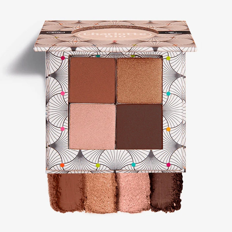 Charlotte Bio - Lidschattenpalette Nude-Braun BIO 4x1.4g