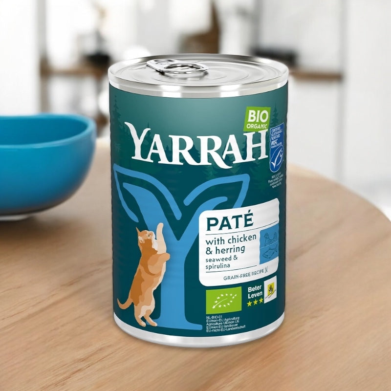 Pâté poisson avec spiruline pour chat BIO