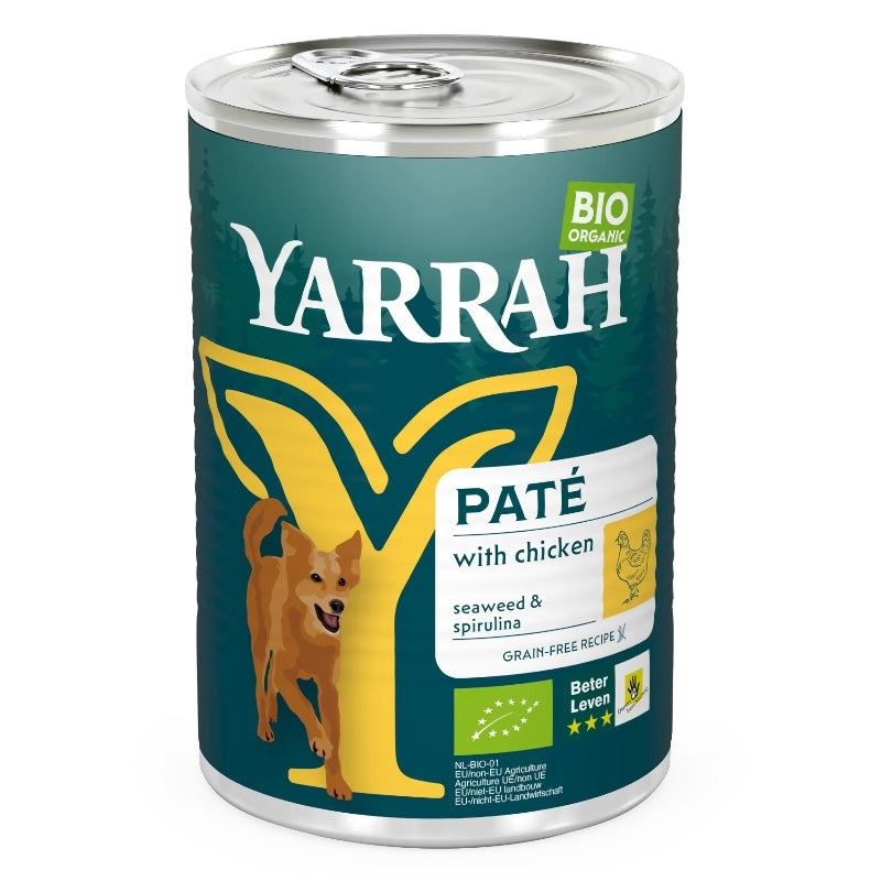 Boîtes chien bio