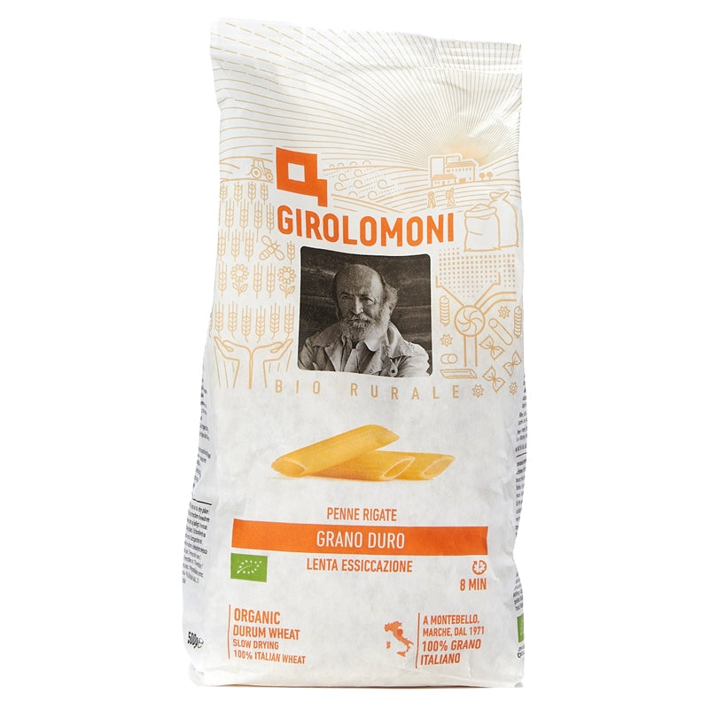 Girolomoni - Penne Rigate Hartweizen BIO 500g