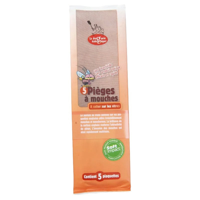 La Droguerie Écologique - Pièges à mouches 5 pièces