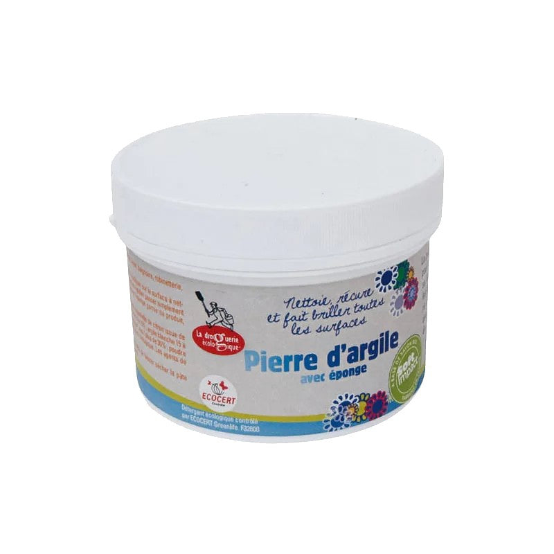La Droguerie Écologique - Tonstein mit Schwamm 500g