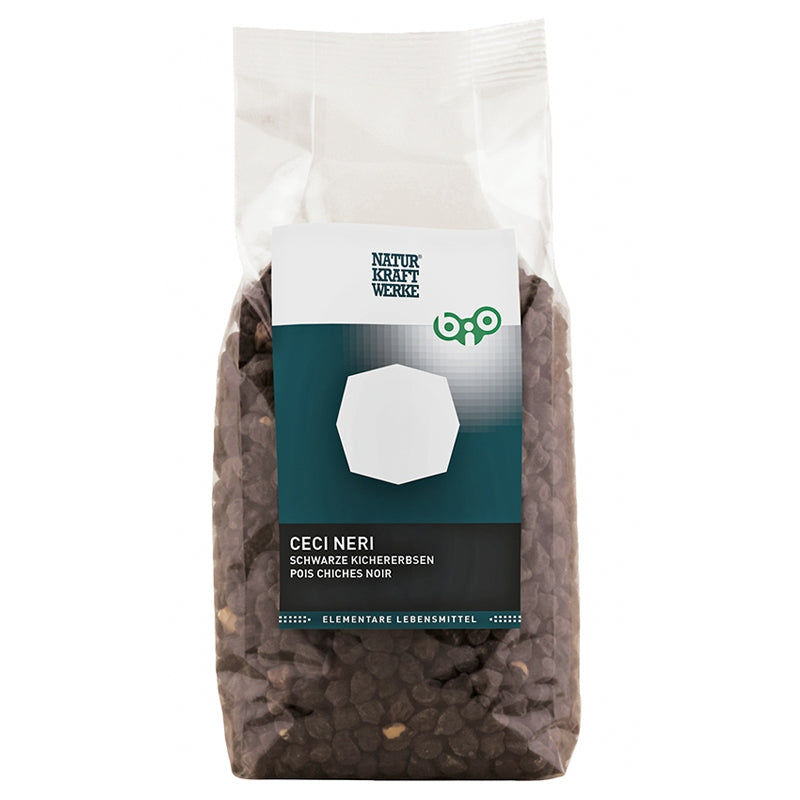 NaturKraftWerke - Bio schwarze Kichererbsen 400g