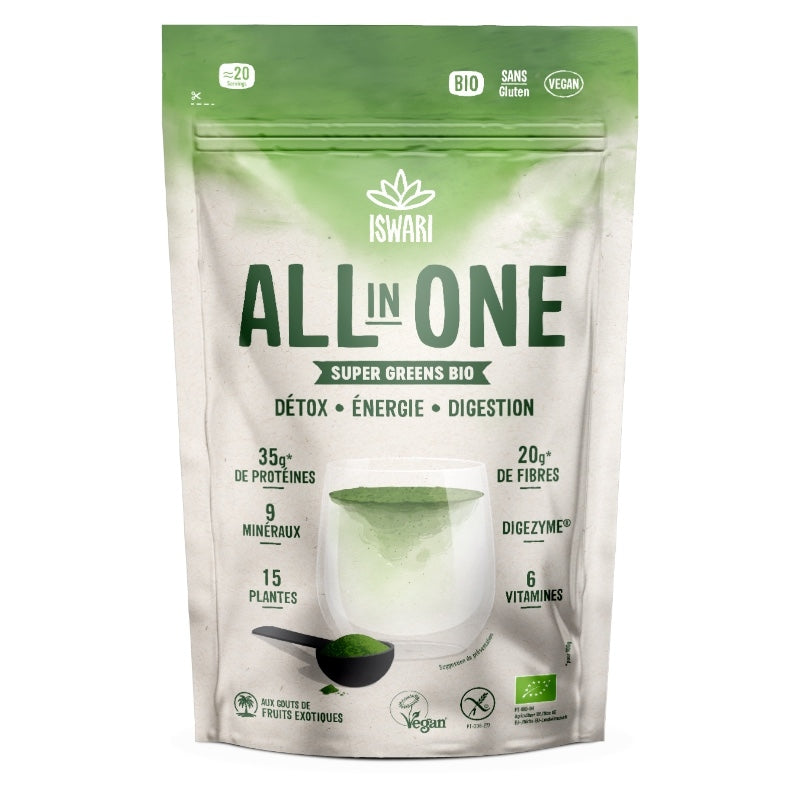 Iswari - Pulver - All in One - Super Greens BIO 200g