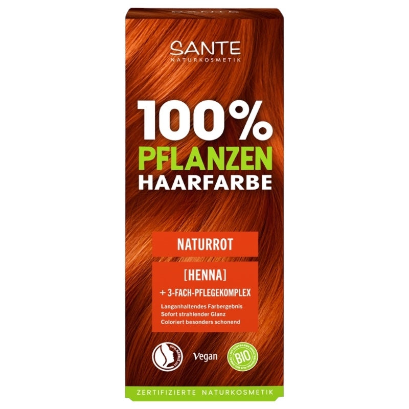 Pflanzen-Haarfarbe Pulver Natürliches rotes BIO