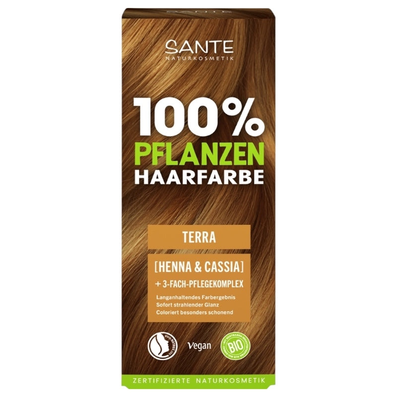 Pflanzen-Haarfarbe Pulver Terra BIO