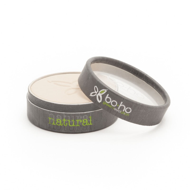 Boho Green Make-up - Poudre compacte BIO N°01 Beige diaphane 4,5g