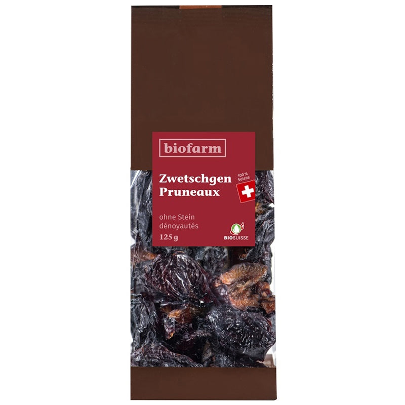 Biofarm - Bio-Schweizer Pflaumen (entsteint) 125g
