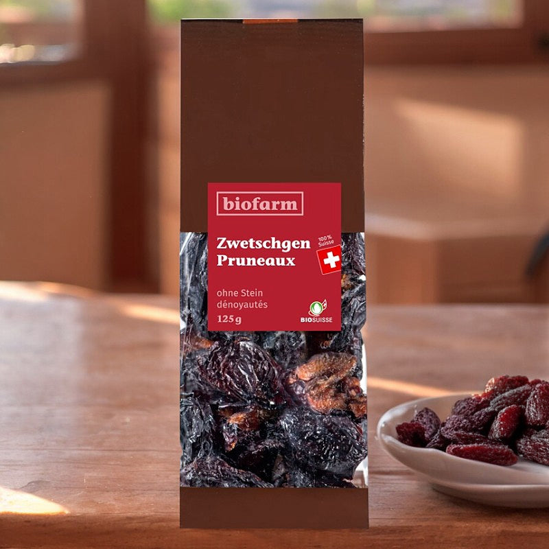 Biofarm - Bio-Schweizer Pflaumen (entsteint) 125g
