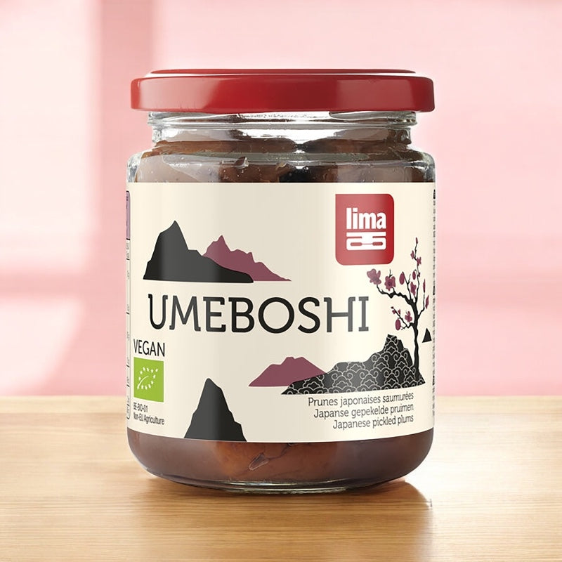 Lima - Bio-eingelegte japanische Pflaumen (Umeboshi) 200g